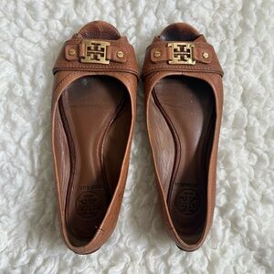 Tory Burch Open Toe Flats